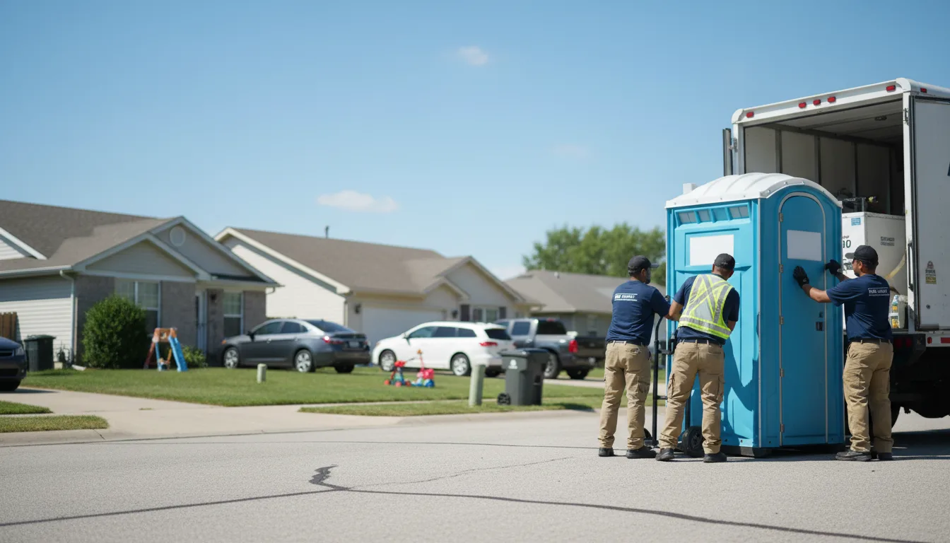 Standard Porta Potty Rentals in Delton, MI near me